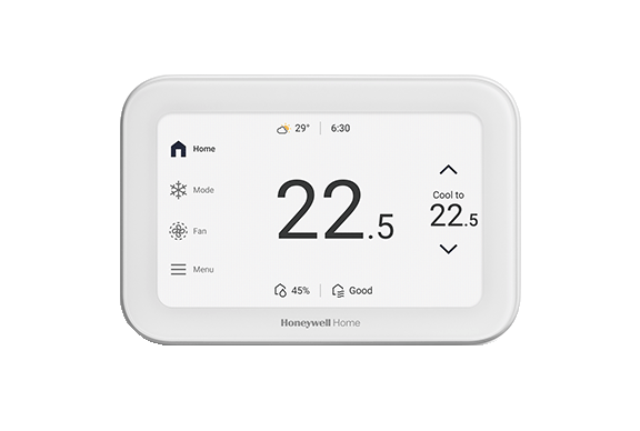 Model of Honeywell Home X8S White Smart Thermostat